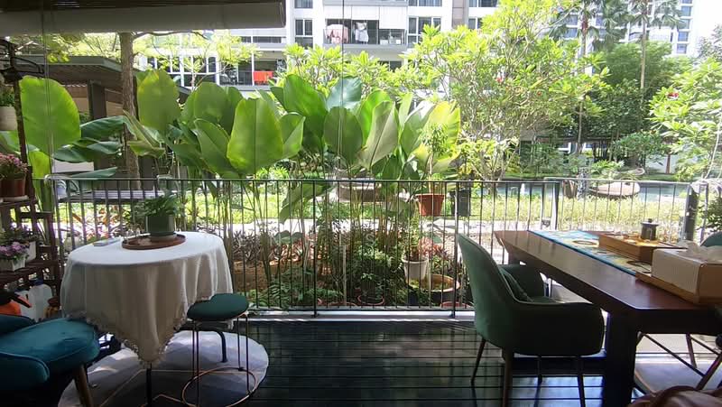 Ecopolitan, 132 Punggol Walk, 4 Bedrooms, 1,195 sqft, Executive Condominium For Sale, by Dennis Lim, 500167641 - Balcony - PropertyGuru.com.sg