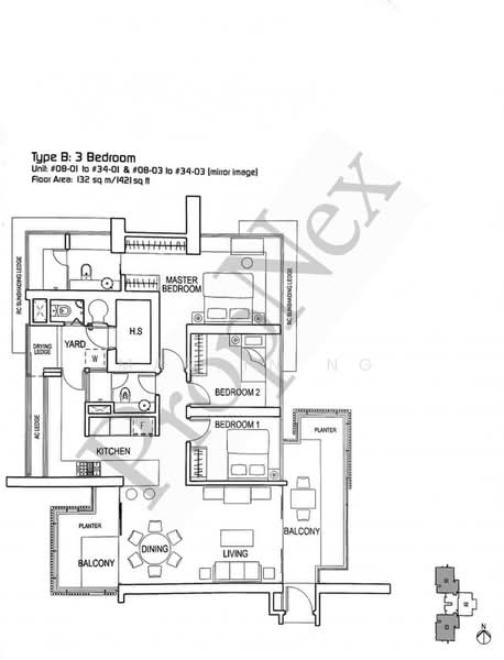 Regency Suites, 36 Kim Tian Road, 3 Bedrooms, 1,421 sqft, Apartment For Sale, by Martin Ng, 500167662 - PropertyGuru.com.sg