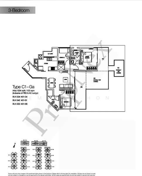 Miltonia Residences, 520 Miltonia Close, 3 Bedrooms, 1,324 sqft, Condominium For Rent, by Emylee Hon, 500167681 - PropertyGuru.com.sg