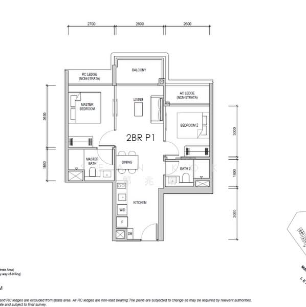 Lentor Gardens Residences, 68 Lentor Gardens, 2 Bedrooms, 646 sqft, Condominium For Sale, by Sean Kok 郭兆南, 500167697 - PropertyGuru.com.sg