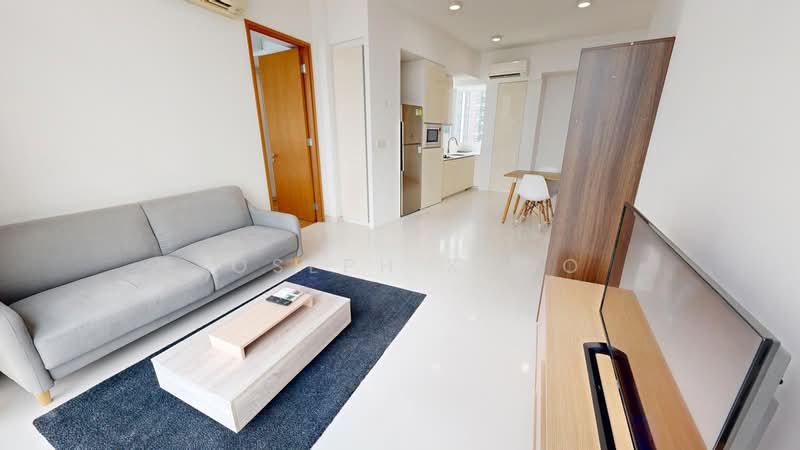76 Shenton, 76 Shenton Way, 1 Bedroom, 592 sqft, Apartment For Sale, by Joseph Khoo, 500167745 - Living Room - PropertyGuru.com.sg