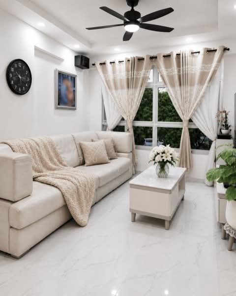 874C Tampines Street 85, 874C Tampines Street 85, 3 Bedrooms, 1,001 sqft, HDB Flat For Sale, by Puteri Shahira, 500167823 - Living Room - PropertyGuru.com.sg