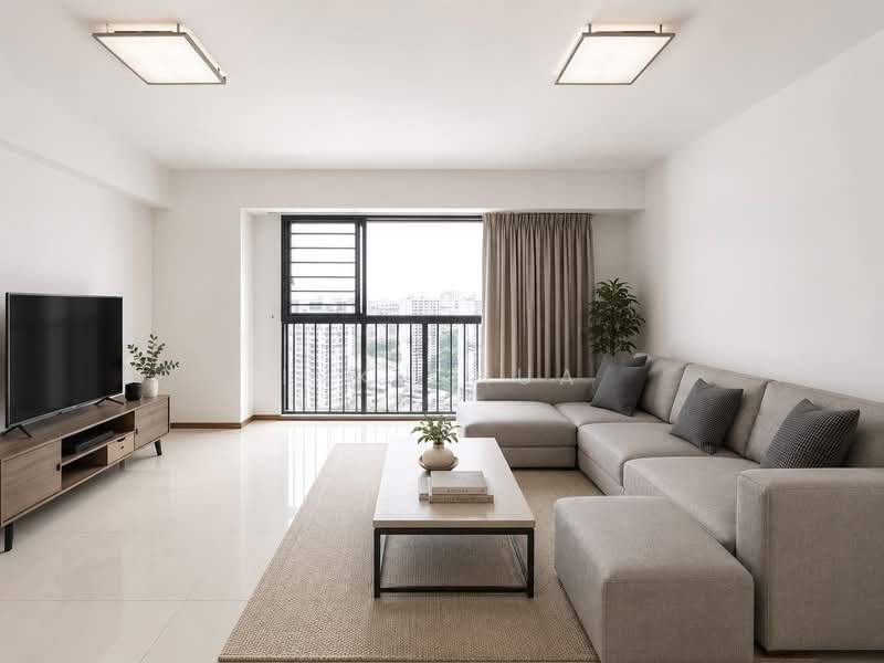 Pinnacle @ Duxton, 1B Cantonment Road, 3 Bedrooms, 1,163 sqft, HDB Flat For Sale, by Ink Chua, 500167843 - Living Room - PropertyGuru.com.sg