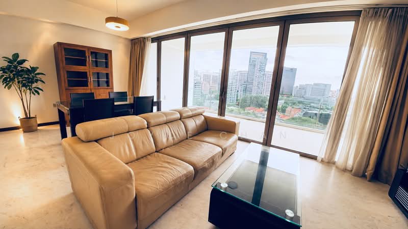Adria, 12 Derbyshire Road, 3 Bedrooms, 1,281 sqft, Condominium For Rent, by Joyce Chan, 500167856 - Living Room - PropertyGuru.com.sg
