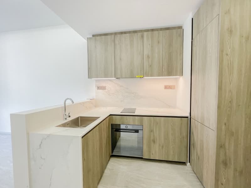 Leedon Green, 32 Leedon Heights, 1 Bedroom, 474 sqft, Condominium For Rent, by Vernis Goh, 500167879 - Kitchen - PropertyGuru.com.sg