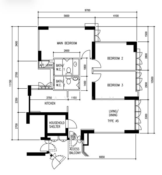 185 Jelebu Road, 185 Jelebu Road, 3 Bedrooms, 980 sqft, HDB Flat For Sale, by Jave Lim, 500167914 - PropertyGuru.com.sg