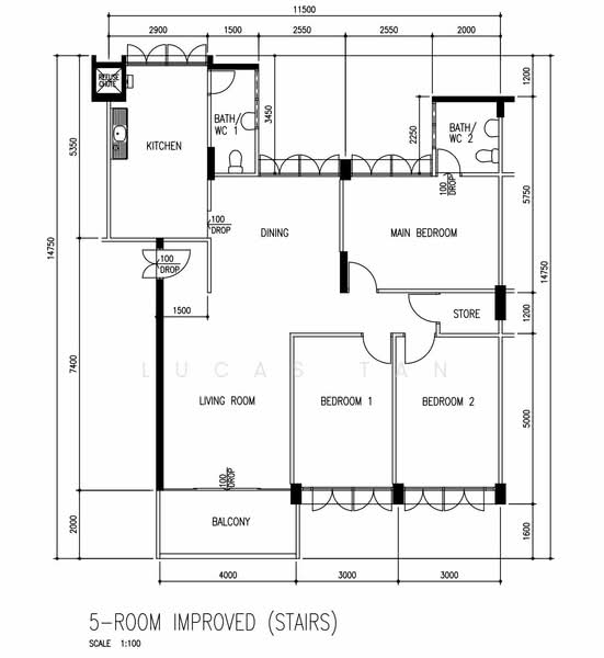 212 Serangoon Avenue 4, 212 Serangoon Avenue 4, 3 Bedrooms, 1,302 sqft, HDB Flat For Sale, by Lucas Tan, 500167922 - PropertyGuru.com.sg