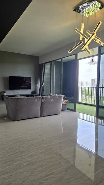 Waterwoods, Punggol Field Walk, 4 Bedrooms, 1,281 sqft, Executive Condominium For Rent, by Ivana Irma Prakusya, 500167923 - Living Room - PropertyGuru.com.sg