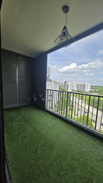 Waterwoods, Punggol Field Walk, 4 Bedrooms, 1,281 sqft, Executive Condominium For Rent, by Ivana Irma Prakusya, 500167923 - Balcony - PropertyGuru.com.sg
