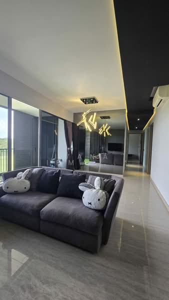 Waterwoods, Punggol Field Walk, 4 Bedrooms, 1,281 sqft, Executive Condominium For Rent, by Ivana Irma Prakusya, 500167923 - Living Room - PropertyGuru.com.sg
