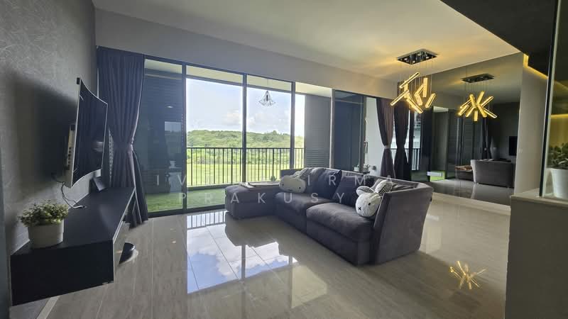 Waterwoods, Punggol Field Walk, 4 Bedrooms, 1,281 sqft, Executive Condominium For Rent, by Ivana Irma Prakusya, 500167923 - Living Room - PropertyGuru.com.sg