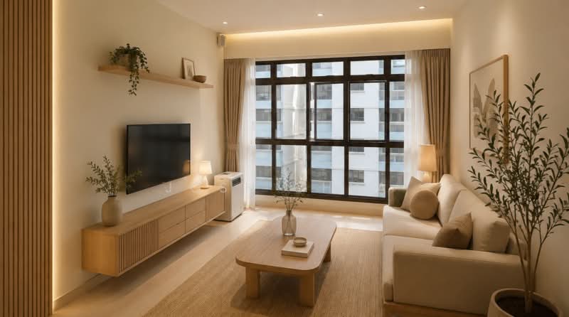 654A Jurong West Street 61, 654A Jurong West Street 61, Boon Lay / Jurong / Tuas, 3 Bedrooms, 1,184 sqft, HDB Flat For Sale, by Josh Chua, 500167974 - Living Room - PropertyGuru.com.sg