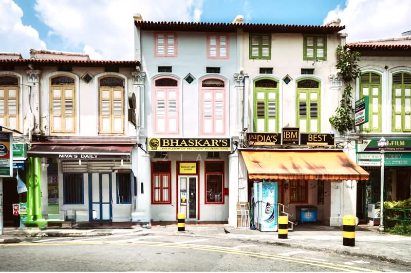 Cheap Adjoining Shophouse @ Little India, , 2,200 sqft, Shop / Shophouse For Sale, by Kezia Lim, 500167984 - Exterior - CommercialGuru.com.sg