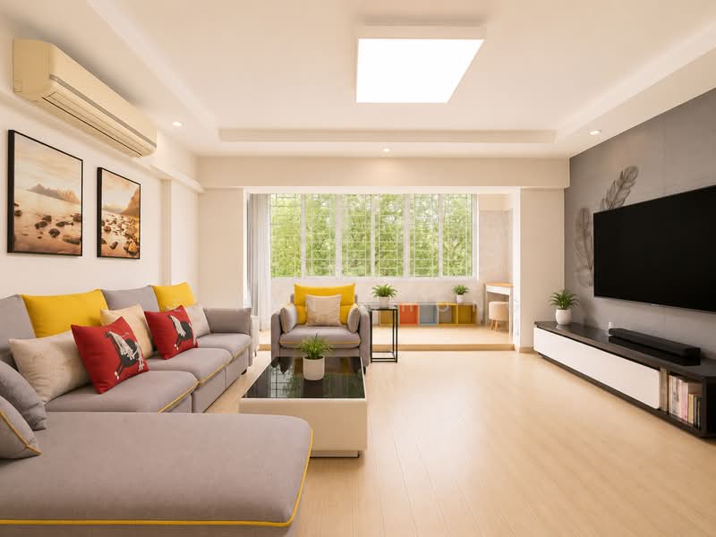469 Jurong West Street 41, 469 Jurong West Street 41, 4 Bedrooms, 1,625 sqft, HDB Flat For Sale, by Ethan Chong, 500168012 - Living Room - PropertyGuru.com.sg
