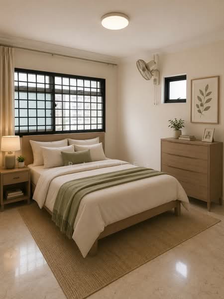 328 Tah Ching Road, 328 Tah Ching Road, 3 Bedrooms, 1,109 sqft, HDB Flat For Sale, by Ray Lee, 500168028 - Stage up Bedroom 2 - PropertyGuru.com.sg