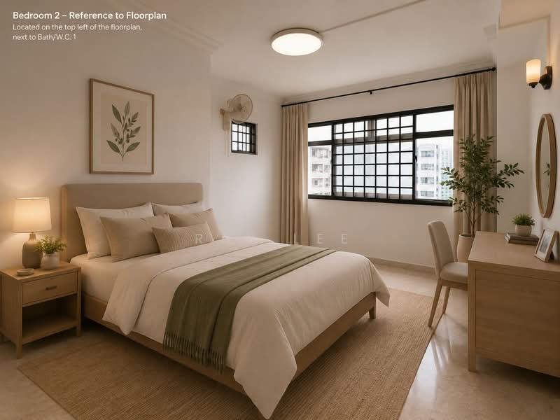 328 Tah Ching Road, 328 Tah Ching Road, 3 Bedrooms, 1,109 sqft, HDB Flat For Sale, by Ray Lee, 500168028 - Stage up Bedroom 3 - PropertyGuru.com.sg