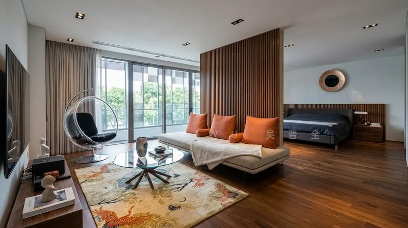 Lentor Road / Lentor Ave / Countryside Road Modern Detached For Sale, Lentor Road / Lentor Ave / Countryside Road, 6 Bedrooms, 4,886 sqft, Detached House For Sale, by Warren Wu 吴晋全, 500168055 - Living Room - PropertyGuru.com.sg