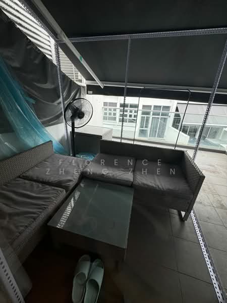 Oxley Edge, 308 River Valley Road, 3 Bedrooms, 1,055 sqft, Apartment For Sale, by Florence Zheng Zhen, 500168059 - Master bedroom 3 Balcony - PropertyGuru.com.sg