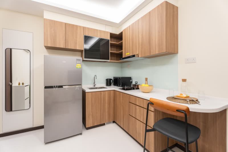 Weave Residences - East Coast, 5 Still Road, Studio, 393 sqft, Condominium For Rent, by Weave Living, 500168070 - Kitchen - PropertyGuru.com.sg