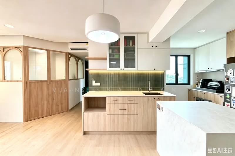 Normanton Park, 55 Normanton Park, 3 Bedrooms, 1,066 sqft, Condominium For Rent, by Vanessa Duan, 500168076 - Kitchen - PropertyGuru.com.sg