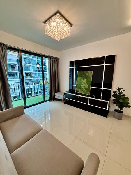 Esparina Residences, 117 Compassvale Bow, 2 Bedrooms, 678 sqft, Executive Condominium For Rent, by Alvin Tay, 500168084 - Living Room - PropertyGuru.com.sg