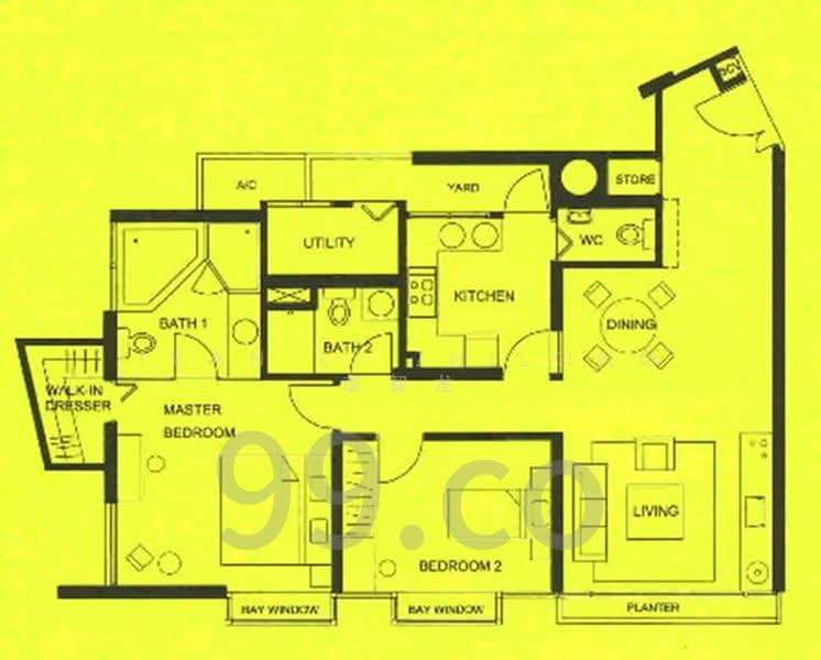 Ten @ Suffolk, 10 Suffolk Road, 2 Bedrooms, 1,119 sqft, Apartment For Sale, by Ivan Li Zhilong 李智龙, 500168100 - PropertyGuru.com.sg