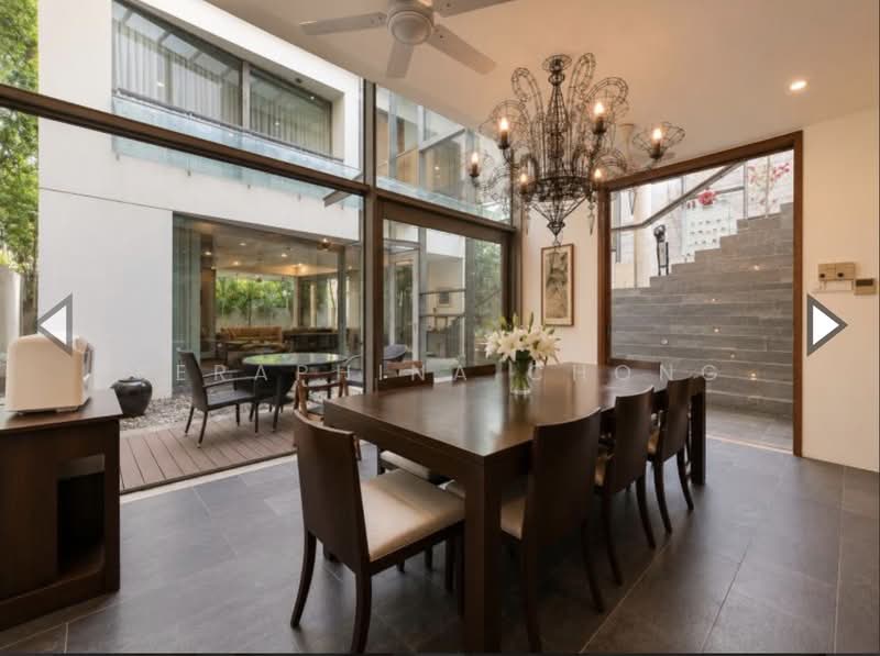 ❤️NICE ELEVATED DETACHED HOUSE⭐️1KM SCGS☎️SC98280064, Trevose Crescent/Berrima Road//Dalkeith Road/Camborne Road/Narooma Road/Harlyn Road/Merryn Road/Kheam Hock/Dunearn Estate/Tudor Close/University Road/Jalan Unggas:Watten Estate/Shelford Road/Lewis Road/Princess of Whales/Kingsmead Road/Lutheran Road, 6 Bedrooms, 6,000 sqft, Bungalow House For Sale, by Seraphina Chong, 500168101 - Dining Room - PropertyGuru.com.sg