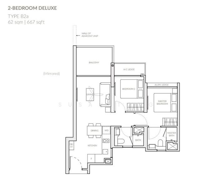 The Woodleigh Residences, 25 Bidadari Park Drive, 2 Bedrooms, 667 sqft, Apartment For Sale, by Susan Tong, 500168102 - PropertyGuru.com.sg