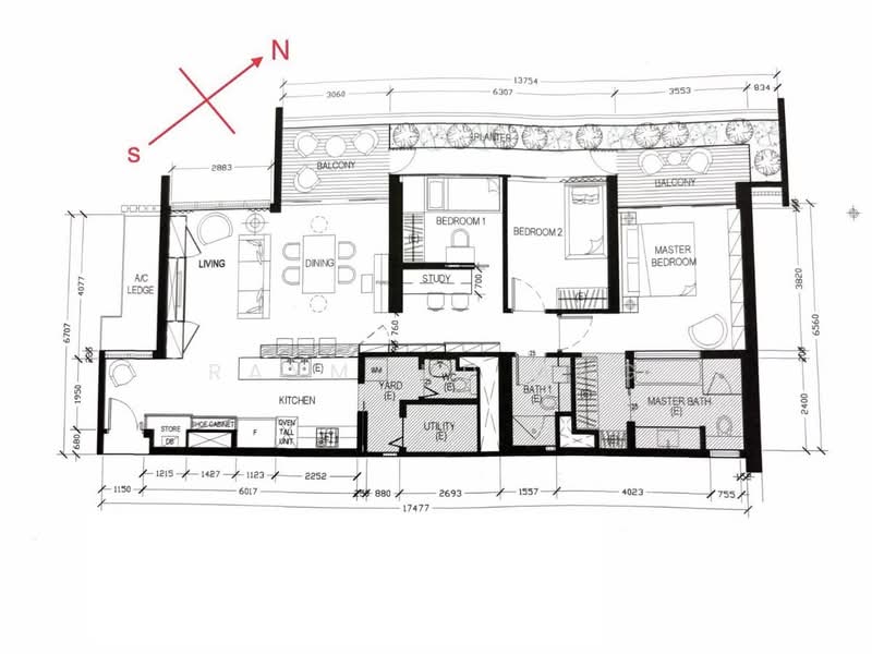 The Arte, 23 Jalan Raja Udang, 3 Bedrooms, 1,625 sqft, Condominium For Sale, by Raymond Ang, 500168110 - PropertyGuru.com.sg