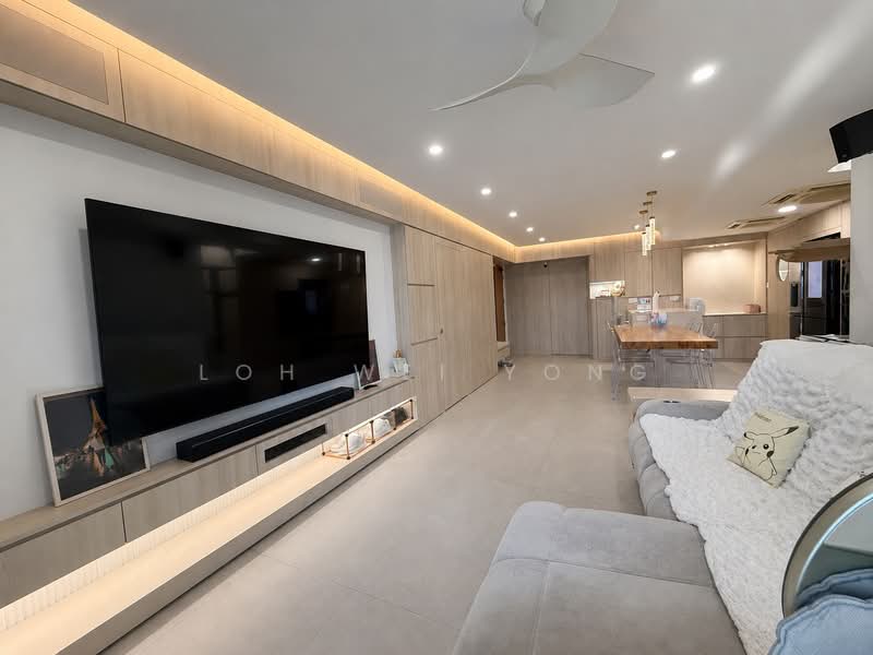 415D Northshore Drive, 415D Northshore Drive, 3 Bedrooms, 1,238 sqft, HDB Flat For Sale, by Loh Wei Yong, 500168121 - Living Room - PropertyGuru.com.sg