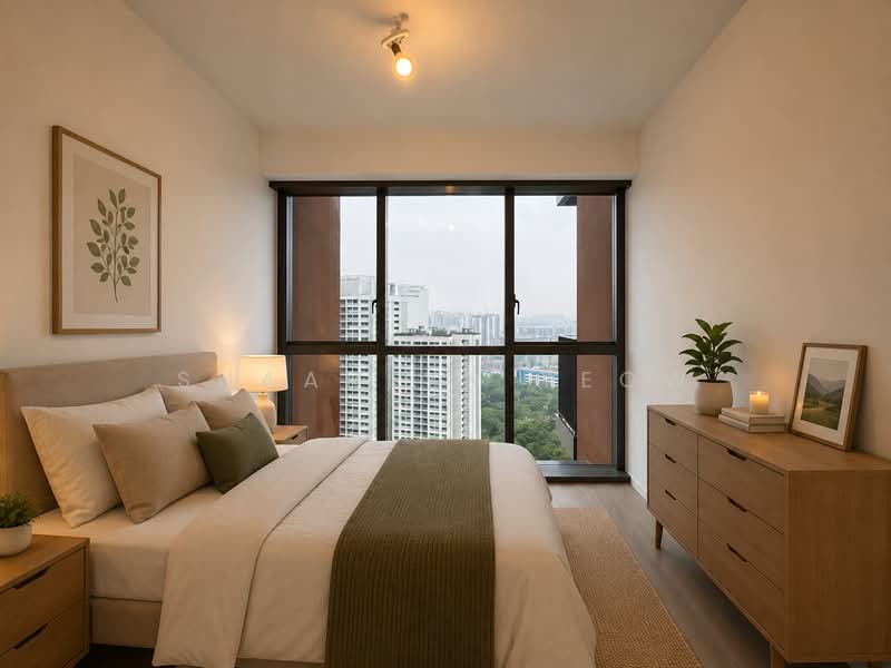 AMO Residence, 21 Ang Mo Kio Rise, 2 Bedrooms, 743 sqft, Condominium For Rent, by Shaarlyn Yeow, 500168124 - Bedroom - PropertyGuru.com.sg
