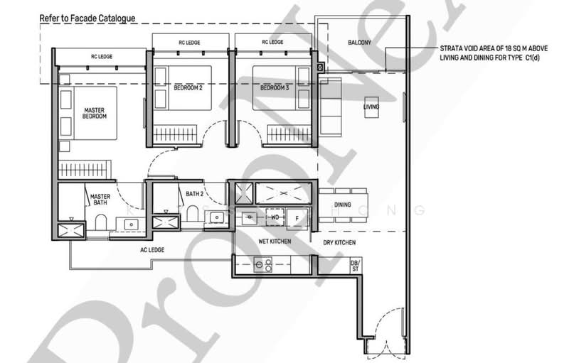 Tembusu Grand, 94 Jalan Tembusu, 3 Bedrooms, 990 sqft, Condominium For Sale, by Klyssa Chong, 500168140 - PropertyGuru.com.sg