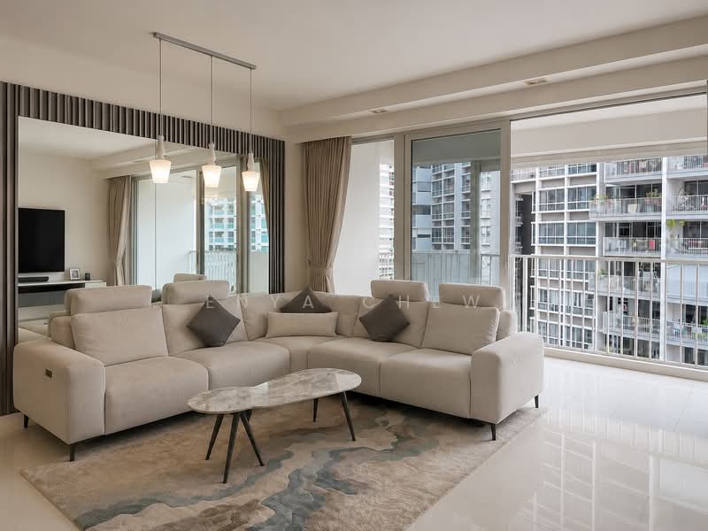 Oasis @ Elias, 60 - 72 Elias Road, 3 Bedrooms, 1,249 sqft, Condominium For Sale, by Enya Chew, 500168148 - Living Room - PropertyGuru.com.sg