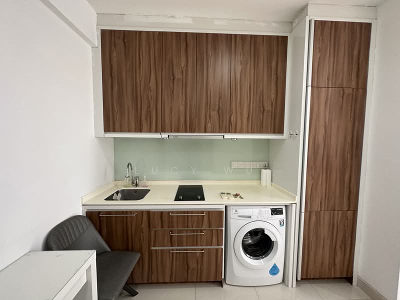 The Water Edge @ Geylang, 8 Lorong 38 Geylang, 1 Bedroom, 398 sqft, Condominium For Rent, by Lucy Wu, 500168155 - Kitchen - PropertyGuru.com.sg