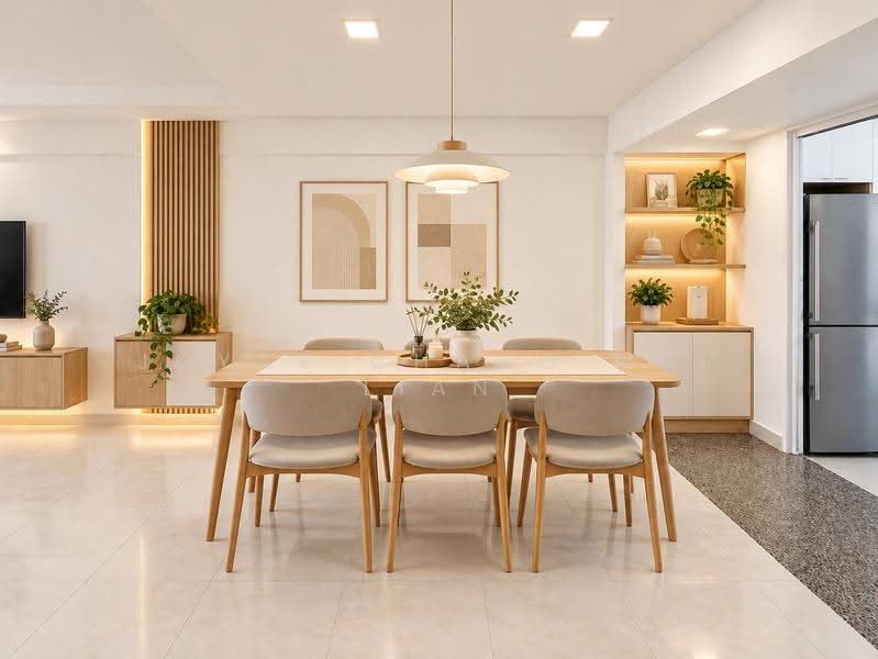 107 Potong Pasir Avenue 1, 107 Potong Pasir Avenue 1, Macpherson / Potong Pasir, 3 Bedrooms, 1,109 sqft, HDB Flat For Sale, by Joyce Chang Mui Lian, 500168157 - Dining Room (Virtually Staged) - PropertyGuru.com.sg