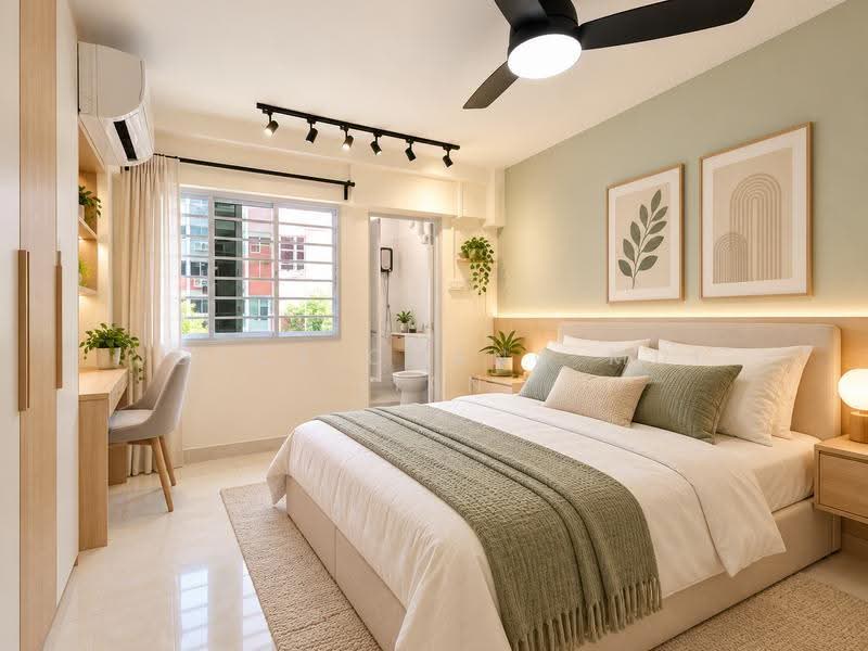 107 Potong Pasir Avenue 1, 107 Potong Pasir Avenue 1, Macpherson / Potong Pasir, 3 Bedrooms, 1,109 sqft, HDB Flat For Sale, by Joyce Chang Mui Lian, 500168157 - Master Bedroom (Virtually Staged) - PropertyGuru.com.sg
