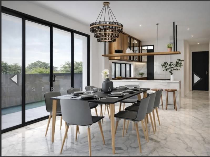 ⭐️1KM NYPS & RGPS❤️BRAND NEW SEMI-D, POOL+LIFT☎️SC98280064, Princess Of Whales Road/Duchess Road/Coronation Road/Gallop Park Road/King’s Road/Lutheran Road/Victoria Park, 5 Bedrooms, 7,000 sqft, Semi-Detached House For Sale, by Seraphina Chong, 500168159 - Dining Room - PropertyGuru.com.sg