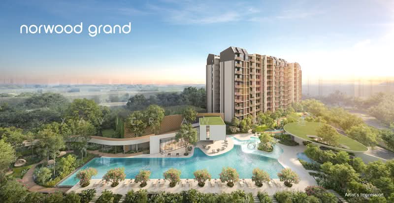 Norwood Grand, 10 Champions Way, 4 Bedrooms, 1,313 sqft, Condominium For Sale, by Xavier Aw (欧伟廷), 500168174 - Exterior - PropertyGuru.com.sg