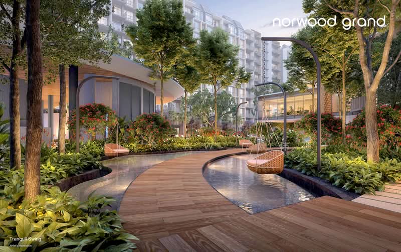 Norwood Grand, 10 Champions Way, 4 Bedrooms, 1,313 sqft, Condominium For Sale, by Xavier Aw (欧伟廷), 500168174 - Exterior - PropertyGuru.com.sg