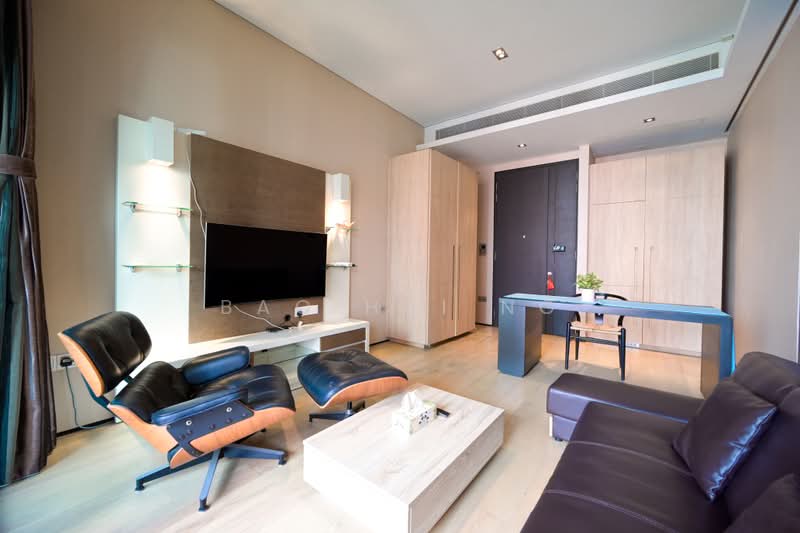 OUE Twin Peaks, 33 Leonie Hill Road, 1 Bedroom, 549 sqft, Condominium For Sale, by Bao Hui Ng, 500168187 - Living Room - PropertyGuru.com.sg