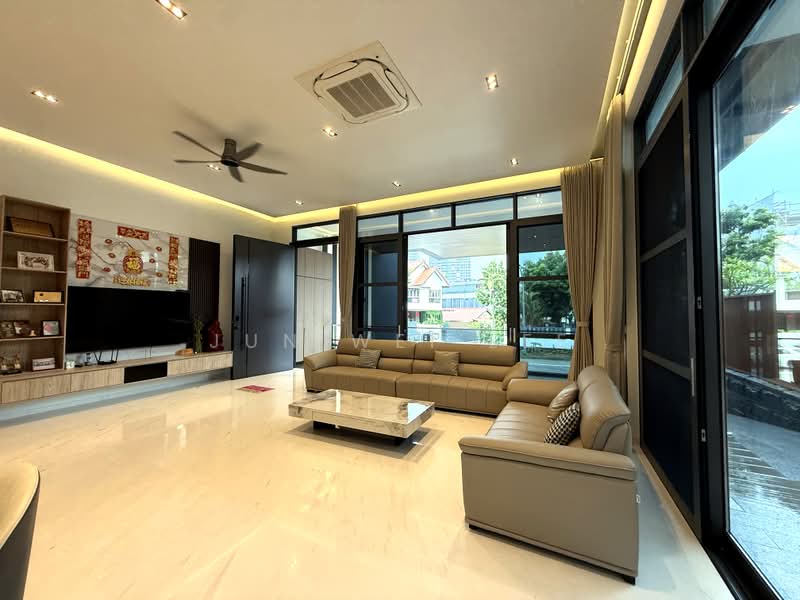 Sembawang Hills Estate, Jalan Rukam, 7 Bedrooms, 8,850 sqft, Semi-Detached House For Sale, by Jun Wei Lee, 500168218 - Living Room - PropertyGuru.com.sg