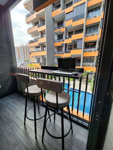 Rezi 24, 39 Lorong 24 Geylang, 1 Bedroom, 484 sqft, Apartment For Sale, by Joy Toh, 500168232 - Balcony - PropertyGuru.com.sg