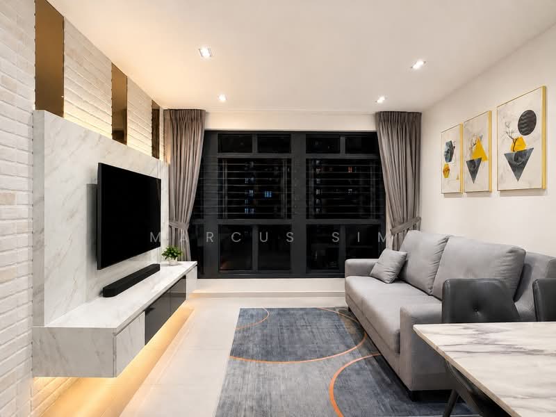 115A Alkaff Crescent, 115A Alkaff Crescent, 3 Bedrooms, 1,001 sqft, HDB Flat For Sale, by Marcus Sim, 500168236 - Living Room - PropertyGuru.com.sg