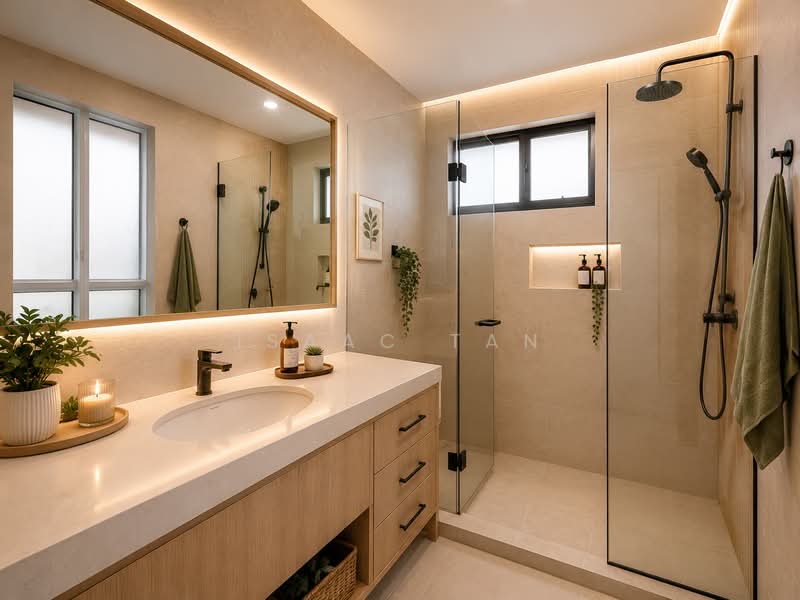 309C Anchorvale Road, 309C Anchorvale Road, 3 Bedrooms, 93 sqft, HDB Flat For Sale, by Isaac Tan, 500168248 - Bathroom - PropertyGuru.com.sg