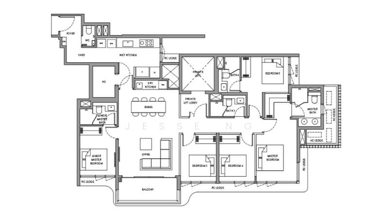 Vela Bay, Bayshore Road, 5 Bedrooms, 1,582 sqft, Condominium For Sale, by Jesse Ng, 500168319 - PropertyGuru.com.sg
