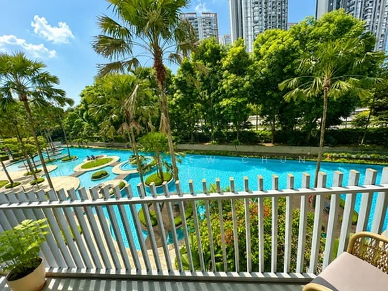 Hundred Trees, 85 West Coast Drive, 3 Bedrooms, 1,163 sqft, Condominium For Sale, by Andy Liew Chun Kit, 500168325 - Balcony - PropertyGuru.com.sg