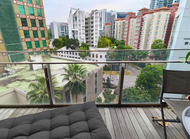 The Inspira, 11 Arnasalam Chetty Road, 1 Bedroom, 667 sqft, Condominium For Sale, by Yee Bey Liew, 500168326 - Balcony - PropertyGuru.com.sg