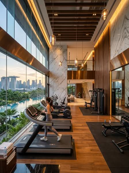 Thomson Reserve, Bright Hill Drive, 4 Bedrooms, 1,239 sqft, Condominium For Sale, by Andrew Chua, 500168327 - Gym - PropertyGuru.com.sg