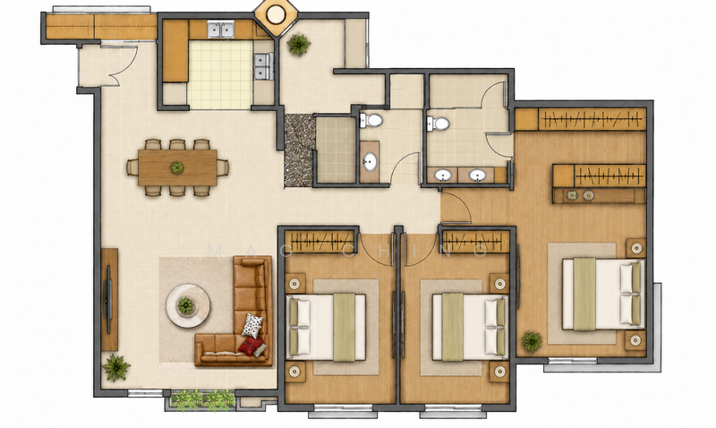 The Florida, 78 Hougang Avenue 7, 3 Bedrooms, 1,292 sqft, Condominium For Sale, by Mag Ching, 500168336 - PropertyGuru.com.sg