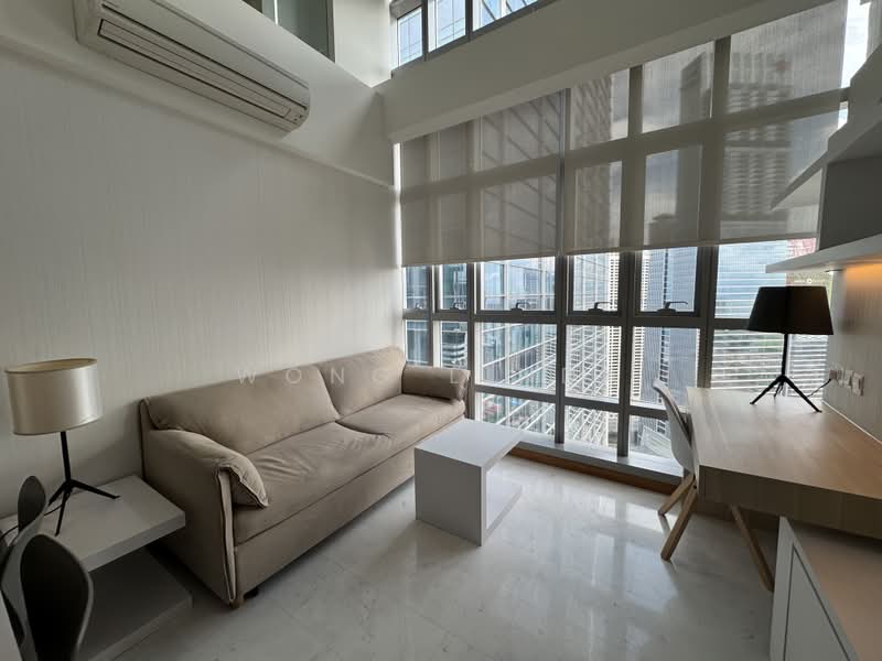 The Clift, 21 McCallum Street, 1 Bedroom, 775 sqft, Condominium For Rent, by Wong Linda, 500168353 - Living Room - PropertyGuru.com.sg